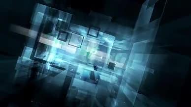 AE粒子光效科技元素视频开场片头视频的预览图